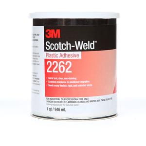 Scotch-Weld™ Plastic Adhesive - 16 oz., 5 gal, Can, Clear