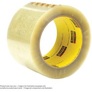 Scotch® Box Sealing Tape - Hand, Hot Melt, 36 mm (1-1/2"), 48 mm (2"), 72 mm (3"), 50 m (164'), 3.15 mils