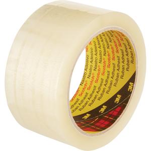 Scotch® Box Sealing Tape - Machine, Hot Melt, 48 mm (2"), 100 m (328'), 1.9 mils