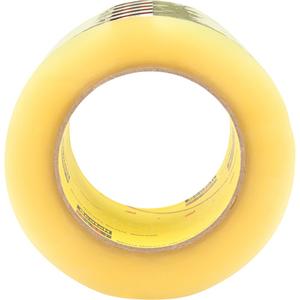Scotch® Box Sealing Tape - Machine, Hot Melt, 72 mm (3"), 100 m (328'), 50 m (164'), 2.5 mils