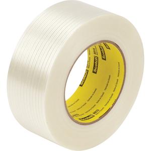Scotch® Filament Tape - 12 mm (1/2"), 24 mm (1"), 55 m (180'), 6 mils, 170 lbs.