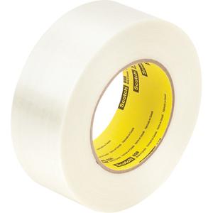 Scotch® Filament Tape - 12 mm (1/2"), 18 mm (3/4"), 33 m (108'), 6.6 mils, 380 lbs.