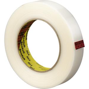 Scotch® Reinforced Strapping Tape - 12 mm (1/2"), 330 m (1082'), 5.6 mils, 190 lbs.