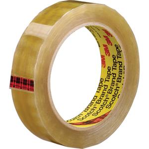 Scotch® Light-Duty Packaging Tape - 24 mm (1"), 66 m (216')