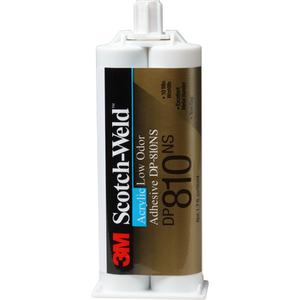 Scotch-Weld™ Low-Odour Acrylic Adhesive - 1.7 oz., Dual Cartridge, White, Two-Part, 10 min.