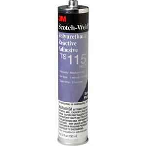 Scotch-Weld™ PUR Adhesive - 10 oz., Cartridge, Clear, 60 sec., 7 Days
