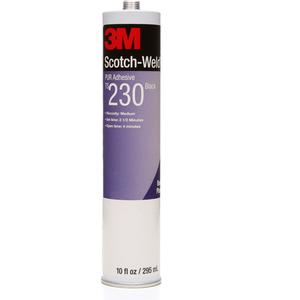 Scotch-Weld™ PUR Adhesive - 10 oz., 5 gal, Cartridge, Black, 40 sec., 7 Days