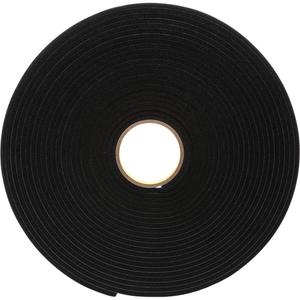 4504 Vinyl Foam Tape - 25.4 mm (1"), 12 mm (1/2"), 50.8 mm (2"), 19 mm (3/4"), 16.5 m (54'), 250 mils, Black