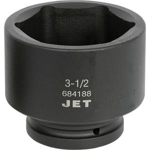 Regular Socket - 1", 3-1/2", 6, Impact, Standard, ANSI, GGG-W-660A