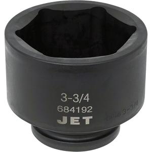Regular Socket - 1", 3-3/4", 6, Impact, Standard, ANSI, GGG-W-660A