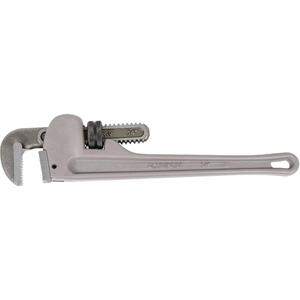 JPWA-24 Heavy-Duty Aluminum Pipe Wrench - Steel, 24", 3", None, Plain, GGG-651 type I Class B.10