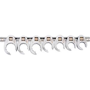 CFW1207-12 Flare Nut Crowfoot Set - Multiple, Hand/Standard, 7, 7, 12, 13/16"; 7/8"; 15/16"; 1"; 1-1/16"; 1-1/8"; 1-1/4"