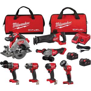 M18 Fuel™ Combo Kit - 18 V, Lithium-Ion, 7
