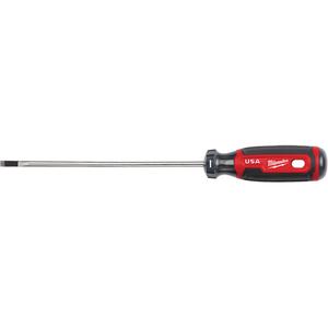 Cabinet Screwdriver - 3/16", 6", Round, Cushion Grip, 254 mm, Cabinet, 1.1", Standard