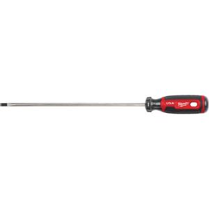 Cabinet Screwdriver - 1/4", 10", Round, Cushion Grip, 363 mm, Cabinet, 1", Standard