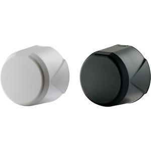 Stiletto™ Trimbone™ Non-Marring Mallet Cap Kit - Soft/Hard, (1) White hard cap; (1) Black soft cap