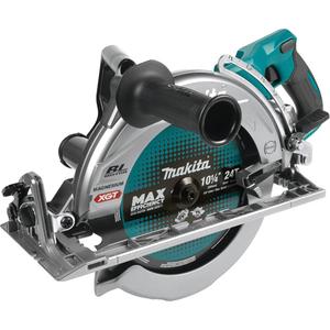 XGT Rear-Handle Circular Saw with Brushless Motor - 40 V, 10-1/4", Lithium-Ion, 4000, 40V Max (4.0Ah) Li-Ion Battery BL4040; Rapid Charger; Battery Cover; 10-1/4" C.T. Blade 24T; Side Handle; Offset Wrench 13