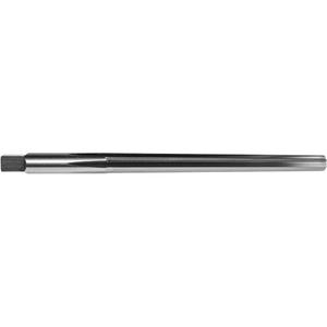 Bright Silver Coated Taper Pin Reamer - 0.3297", High Speed Steel, 0.422", Spiral, 4-7/16", 6-5/16", 6, Right Hand, Bright Silver