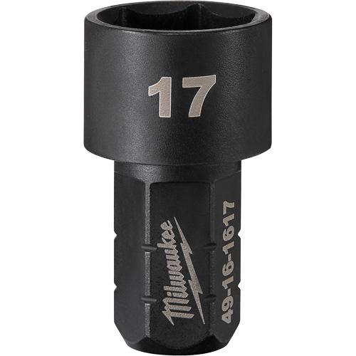 Insider™ Box Ratchet Socket - 17 mm, 0.92", 6, Hand/Standard, Standard, High Carbon Steel, Lifetime Guarantee