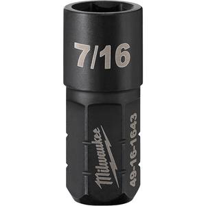 Insider™ Box Ratchet Socket - 7/16", 0.67", 6, Hand/Standard, Standard, High Carbon Steel, Lifetime Guarantee