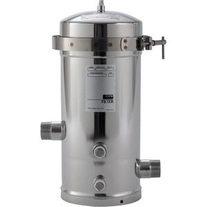 Aqua-Pure® Whole House Large Diameter Filter Housing - Aqua-Pure™ SSEPE Series, Stainless Steel, 4", 1-1/2" NPT