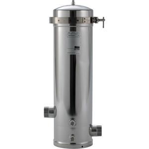 Aqua-Pure® Whole House Large Diameter Filter Housing - Aqua-Pure™ SSEPE Series, Stainless Steel, 8", 2" NPT
