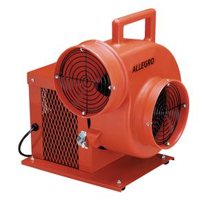 8" Centrifugal Blowers - Centrifugal, 3/4, 1300 CFM, AC, Explosion Proof, Plastic, 1570, 1100, 900