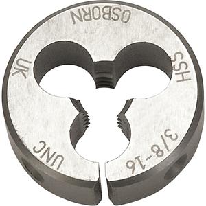 Split Circular Die - High Speed Steel, 8-36, 13/16", 1/4"