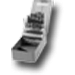 Jobber Length Drill Bit Set - 115, High Speed Steel, #60 to 1/2"