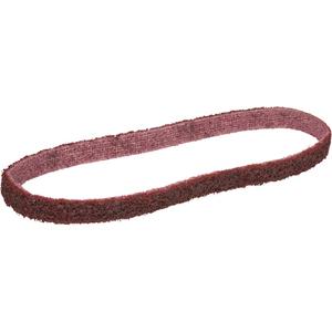 Scotch-Brite™ Surface Conditioning File Belts - 1/2", 18", 24", Medium, Maroon