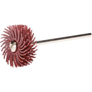 Scotch-Brite™ Radial Bristle Discs - P220X, P400X, 80X, Pumice, 3/4", 42751, Red, 30000