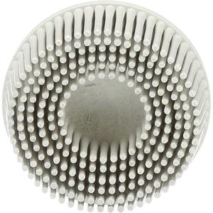 Scotch-Brite™ Roloc™ Bristle Discs - 120, 50, 80, 2", Tapered, White, 25000