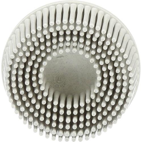 Scotch-Brite™ Roloc™ Bristle Discs - 120, 50, 80, 2", Tapered, White, 25000