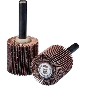 General Purpose Flap Wheel - 1", 120, 60, 80, 1", 1/4", Aluminum Oxide, 25 000