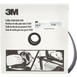 Utility Sanding Roll 314D - 100J, 120J, 150J, 180J, 220J, 240J, 280J, 80J, 40X, 50X, 60X, 2", 150'