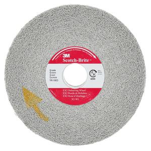 Scotch-Brite™ EXL Deburring Wheel - 6", 1", 1"-8, MED, 6000, 1, Aluminum Oxide
