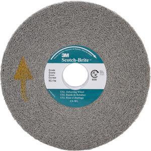 Scotch-Brite™ EXL Deburring Wheel - 6", 1", 1/2", 1", 9S, 6000