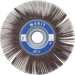 High Performance Flap Wheel - 8", 120, 60, 2", 1", Aluminum Oxide, 4500