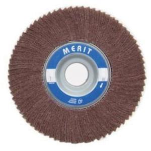 Interleaf Flap Wheel - 4", 2", 320, 5/8", Aluminum Oxide, Arbor, 12000