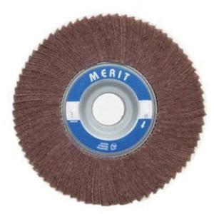 Interleaf Flap Wheel - 8", 2", 180, 1", Aluminum Oxide, Arbor, 4500