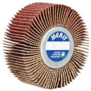 Super Finish Mini Flap Wheel - 2-1/2", 120, 60, 80, 1", 1/4"-20, Aluminum Oxide, 20000