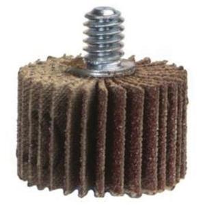 Grind-O-Flex™ Mini Quick-Change Flap Wheel - 1", 120, 60, 80, 180, 240, 320, 40, 1", 1/4"-20, Ceramic Alumina, 30000, Fine, Metals, Plastic, Rubber and Wood, Mandrel