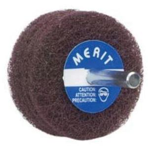 Abrasotex Non-Woven Disc Wheel - 3", 1", Very Fine, 1/4", Aluminum Oxide, 8000, Spindle