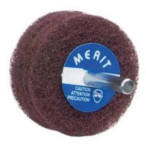 Abrasotex Non-Woven Disc Wheel - 2", Medium, 1/4", Aluminum Oxide, 12000, Spindle