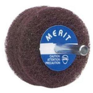 Abrasotex Non-Woven Disc Wheel - 2", Fine, 1/4", Aluminum Oxide, 12000, Spindle