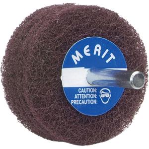 Abrasotex Non-Woven Disc Wheel - 2", Very Fine, 1/4", Aluminum Oxide, 12000, Spindle, 1"