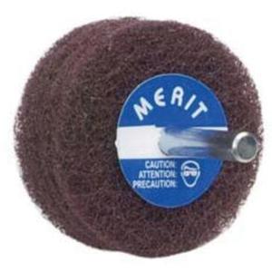 Abrasotex Non-Woven Disc Wheel - 4", Medium, 1/4", Aluminum Oxide, 6000, Spindle, 1"