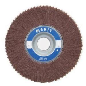 Non-Woven Interleaf Flap Wheel - 3", 2", 320, 3/8", Aluminum Oxide, Arbor, 12 000