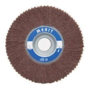 Non-Woven Interleaf Flap Wheel - 3", 2", 240, 3/8", Aluminum Oxide, Arbor, 12 000