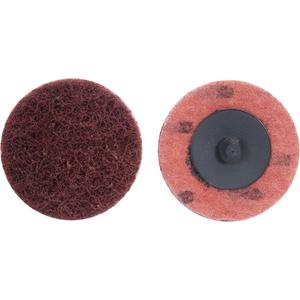 Non-Woven Quick-Change Buffing Disc - 1-1/2", Coarse, TR (Type III), Aluminum Oxide